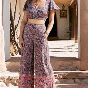 Spell Jasmine Crop and Pant Set